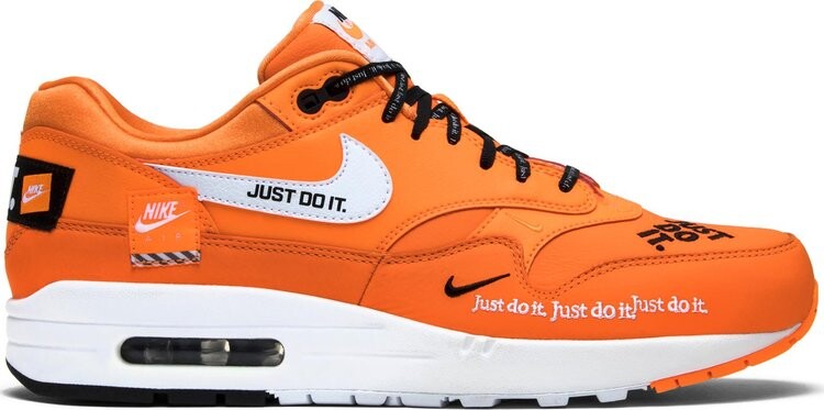 Кроссовки Nike Air Max 1 'Just Do It', оранжевый 
Кроссовки Nike Air Max 1 'Just Do It', оранжевый