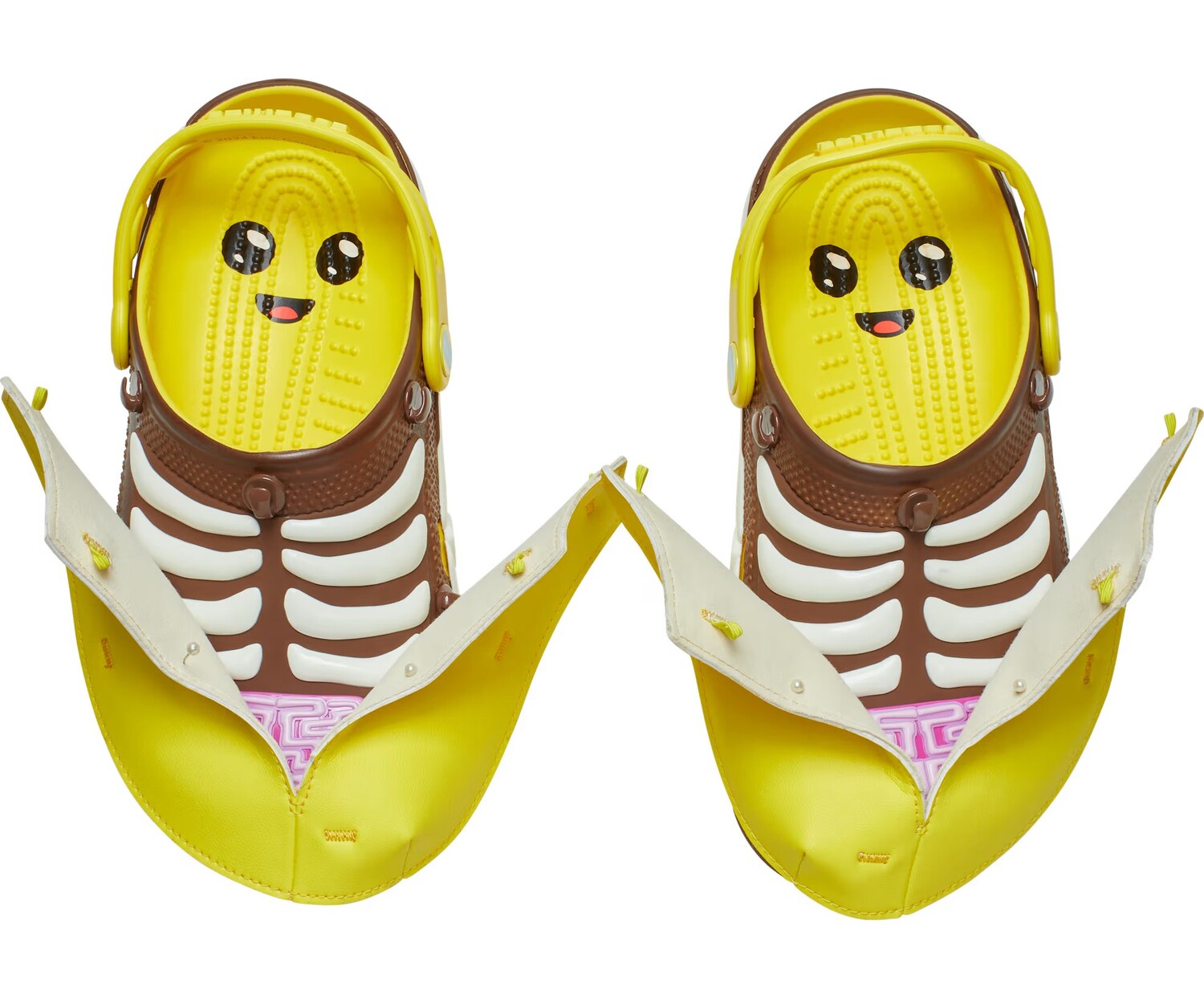 Сабо Crocs Classic x Fortnite Peely, желтый
Сабо Crocs Classic x Fortnite Peely, желтый