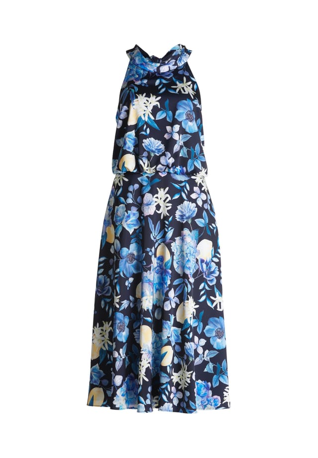 Коктейльное платье с воротником-стойкой Vera Mont, мультиколор
Коктейльное платье с воротником-стойкой Vera Mont, мультиколор