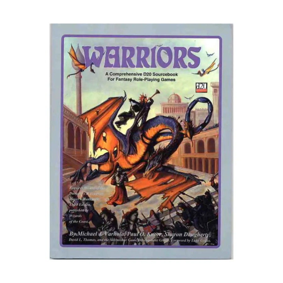 Warriors, Fantasy Supplements (Skirmisher Publishing) (d20), мягкая обложка
Warriors, Fantasy Supplements (Skirmisher Publishing) (d20), мягкая обложка