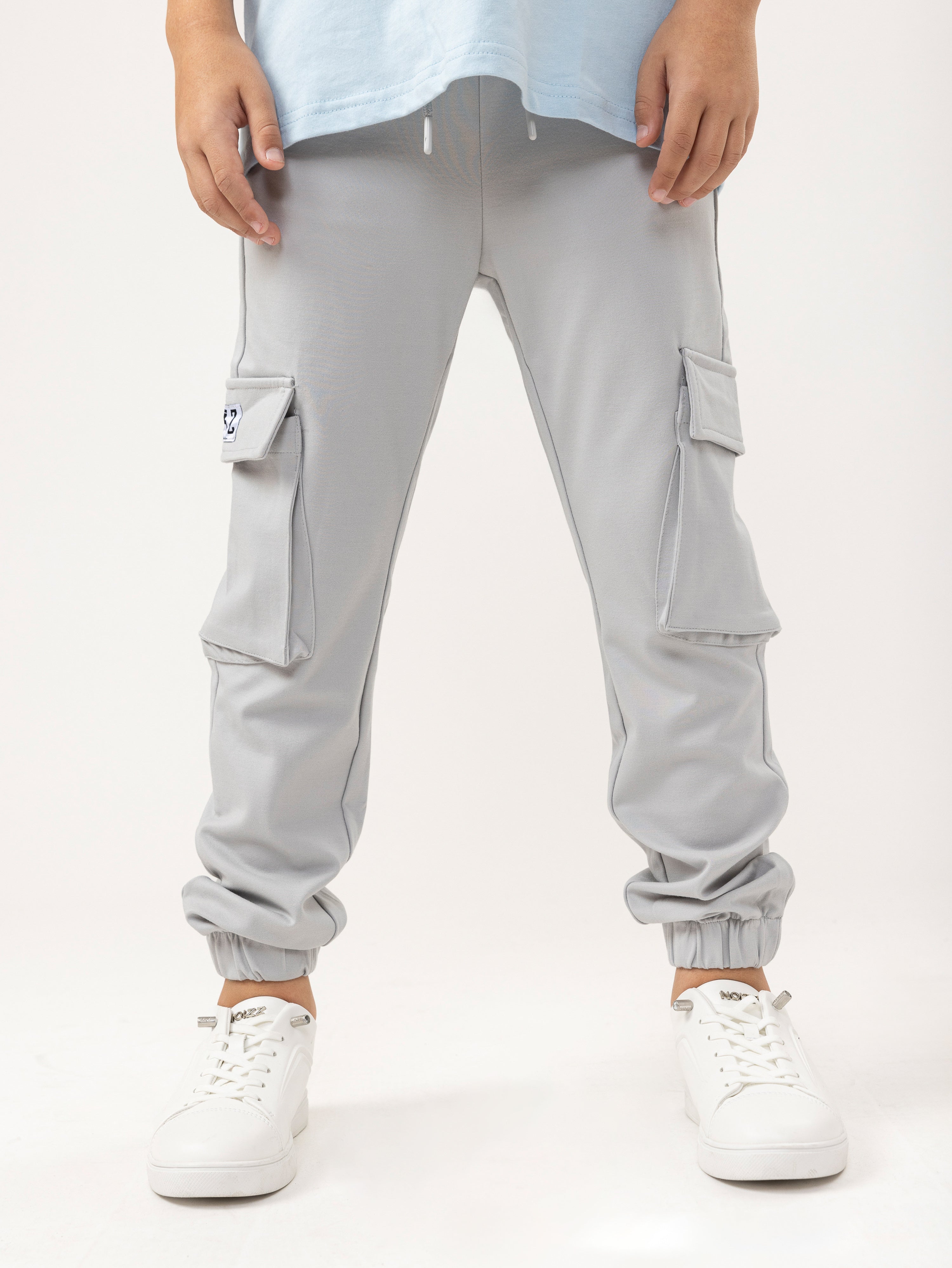 Тканые брюки-карго для мальчиков Noizz, серый
Тканые брюки-карго для мальчиков Noizz, серый