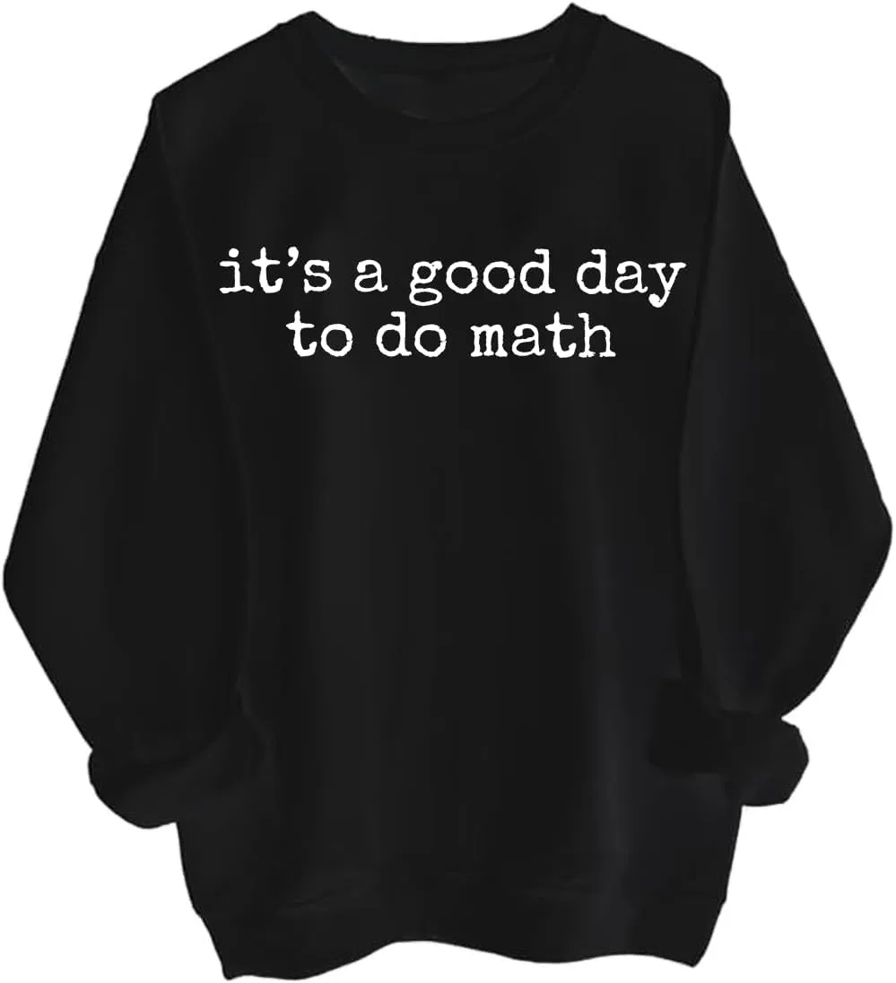 Толстовка с принтом "It's A Good Day To Do Math" Exosea
Толстовка с принтом "It's A Good Day To Do Math" Exosea