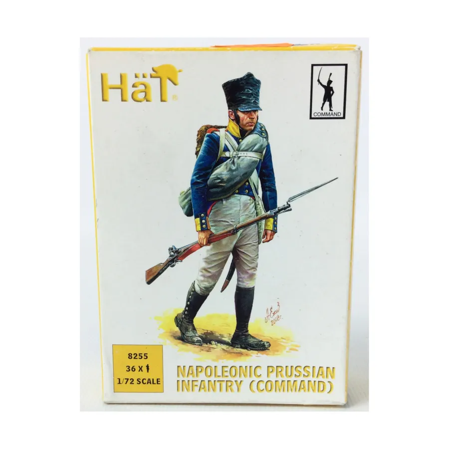 Наполеоновская прусская пехота (командование), Historical Plastic Military Figures - Napoleonic (1:72) (Hat Industries)
Наполеоновская прусская пехота (командование), Historical Plastic Military Figures - Napoleonic (1:72) (Hat Industries)