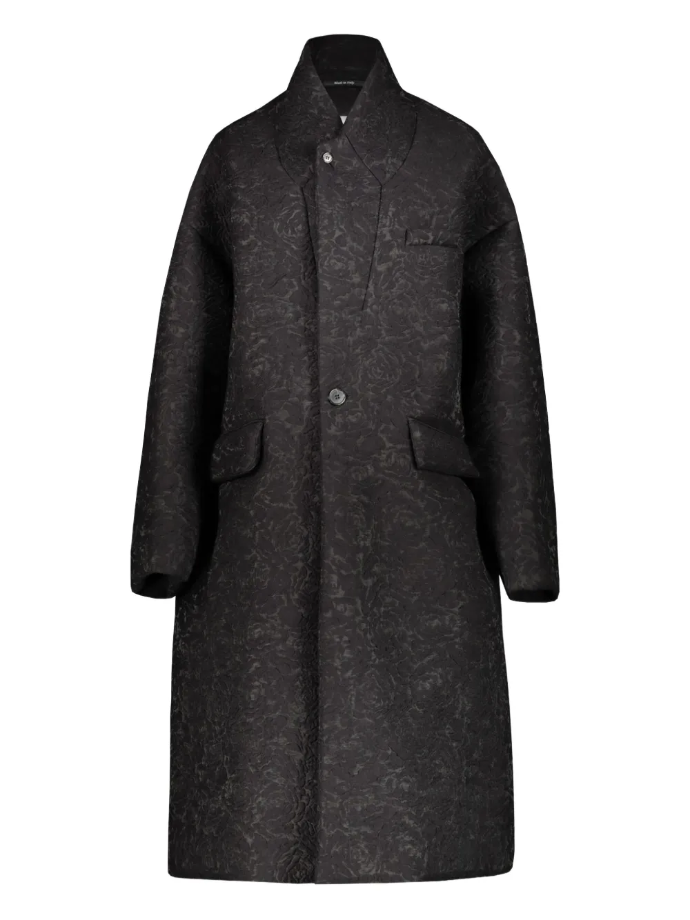 Жаккардовое пальто Maison Margiela, черный
Жаккардовое пальто Maison Margiela, черный