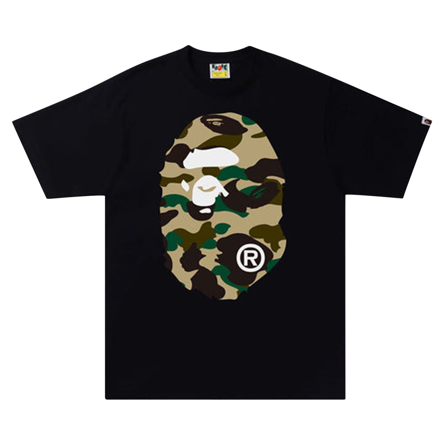 Футболка BAPE 1st Camo Big Ape Head, Черный/Желтый
Футболка BAPE 1st Camo Big Ape Head, Черный/Желтый