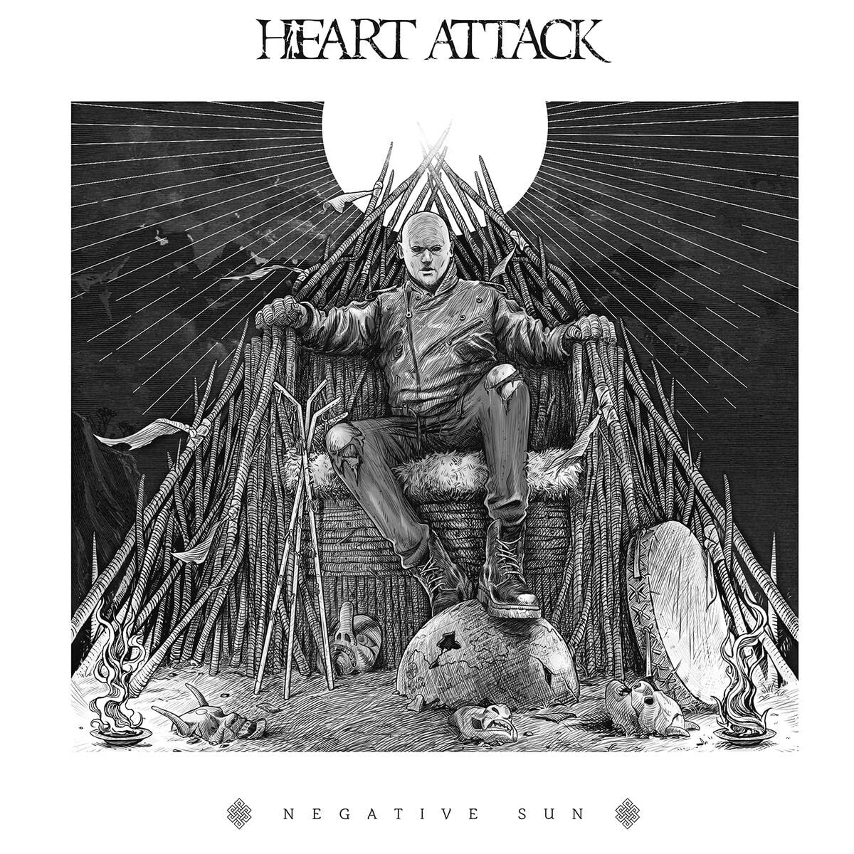 CD диск Heart Attack: Negative Sun
CD диск Heart Attack: Negative Sun
