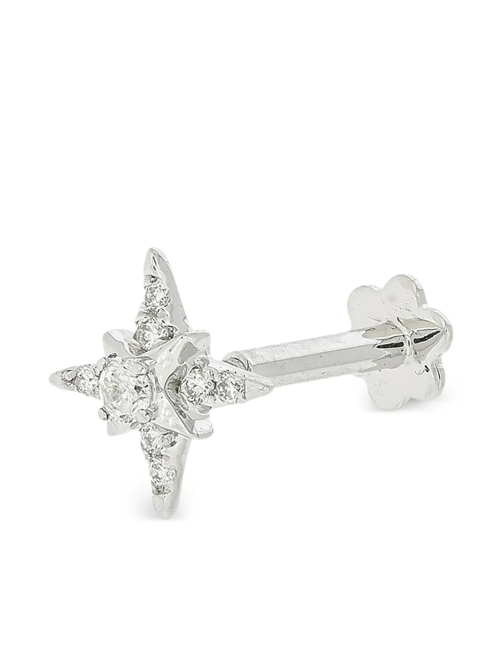 Серьга «Звезда» из белого золота 14 карат с бриллиантами The Wild Jwls, серебряный
Серьга «Звезда» из белого золота 14 карат с бриллиантами The Wild Jwls, серебряный