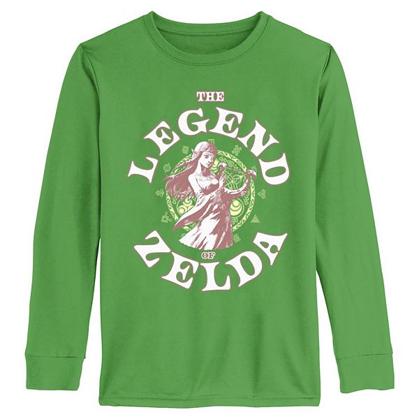 Мальчиковая футболка с длинным рукавом Nintendo The Legend of Zelda Licensed Character
Мальчиковая футболка с длинным рукавом Nintendo The Legend of Zelda Licensed Character