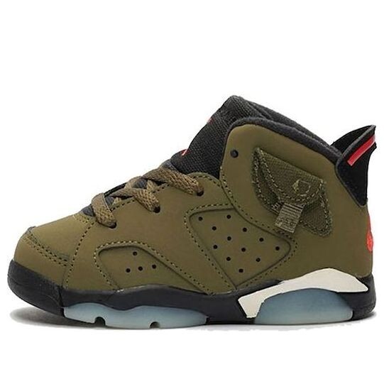 Кроссовки 6 ретро x travis scott Air Jordan, зеленый
Кроссовки 6 ретро x travis scott Air Jordan, зеленый