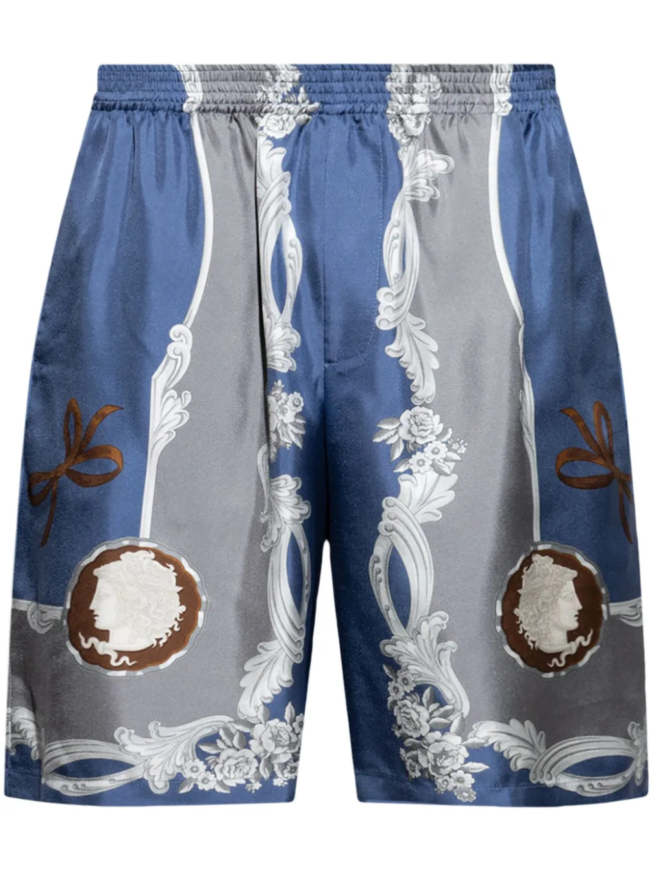 Шорты с принтом «Медуза Камея» Versace
Шорты с принтом «Медуза Камея» Versace