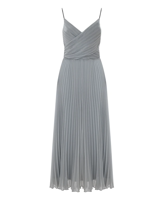 Шелковистое вечернее платье с глубоким декольте Kocca, зеленый
Шелковистое вечернее платье с глубоким декольте Kocca, зеленый