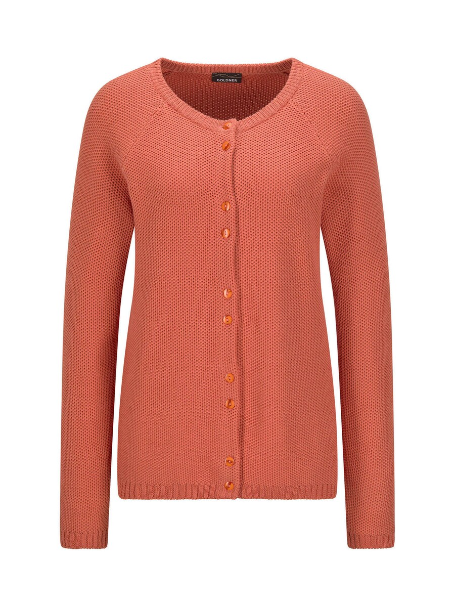 Вязаный кардиган Goldner, оранжевый
Вязаный кардиган Goldner, оранжевый