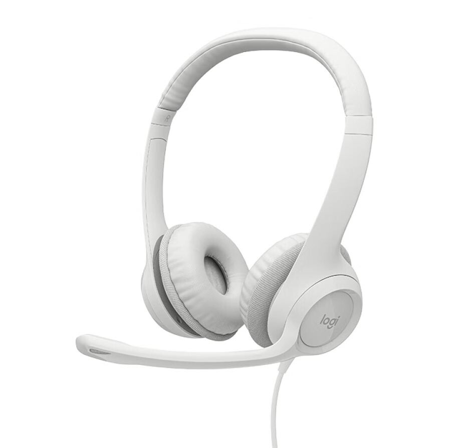 Стереогарнитура Logitech H390, белый
Стереогарнитура Logitech H390, белый