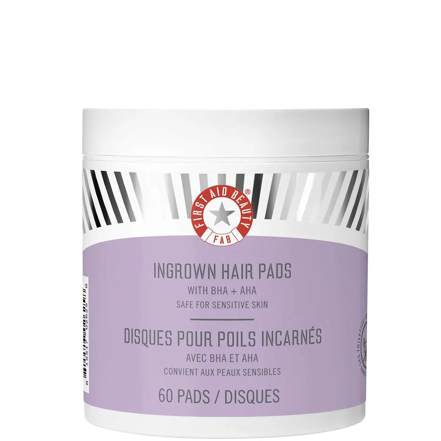 Подушечки для вросших волос BHA и AHA (60 шт. в упаковке) First Aid Beauty
Подушечки для вросших волос BHA и AHA (60 шт. в упаковке) First Aid Beauty