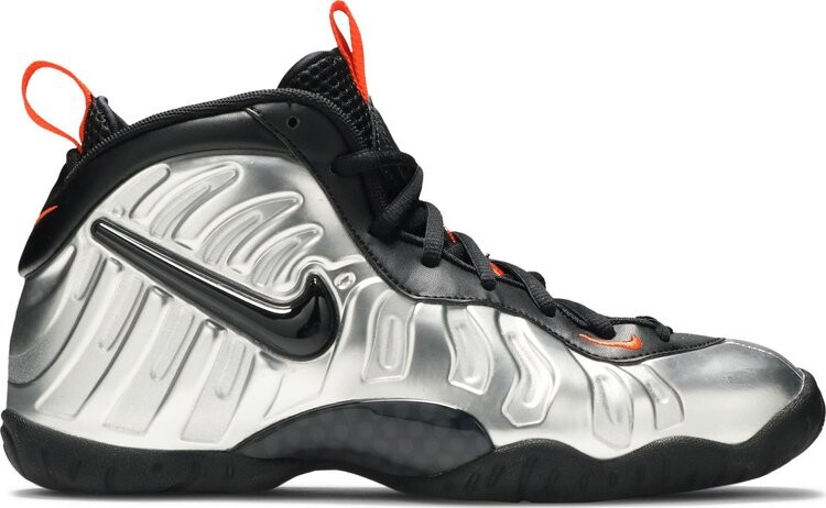 Кроссовки Nike Little Posite Pro GS 'Halloween', серебряный 
Кроссовки Nike Little Posite Pro GS 'Halloween', серебряный