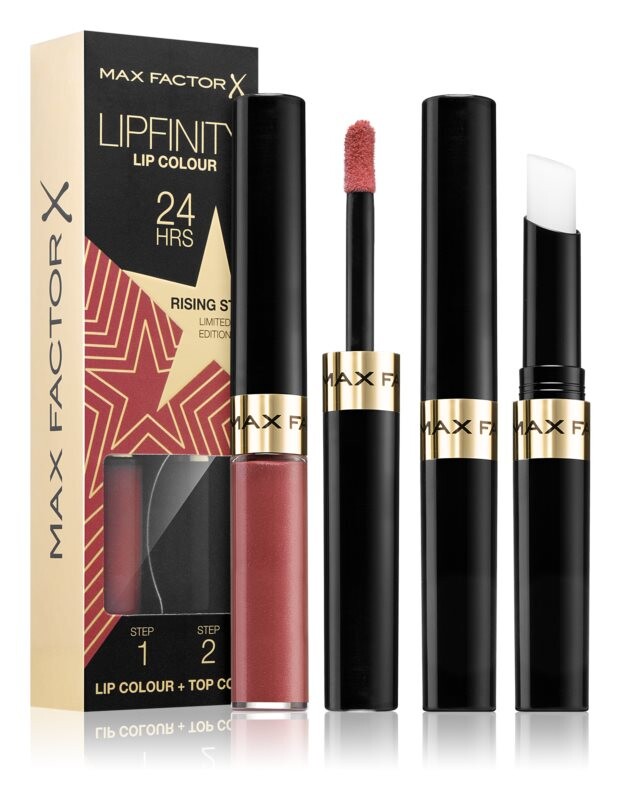 Стойкая жидкая помада с бальзамом Max Factor Lipfinity Rising Stars, оттенок 090 Starstruck
Стойкая жидкая помада с бальзамом Max Factor Lipfinity Rising Stars, оттенок 090 Starstruck
