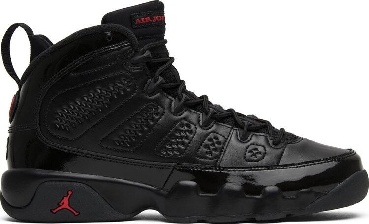 Кроссовки Air Jordan 9 Retro BG Bred, черный 
Кроссовки Air Jordan 9 Retro BG Bred, черный