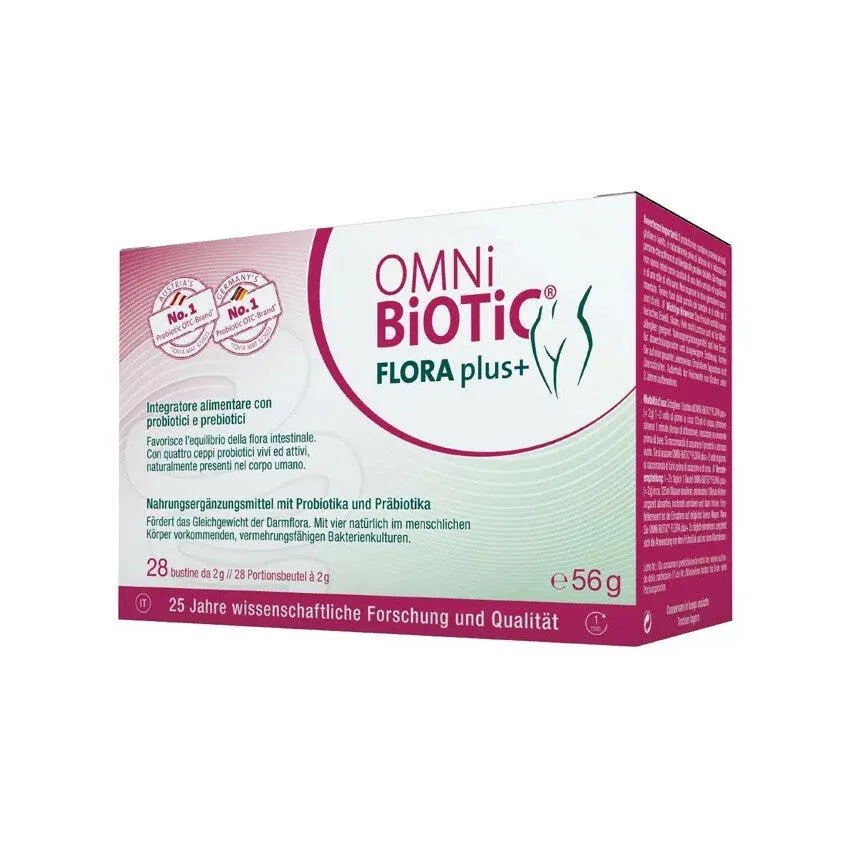 Omni Biotic Flora Plus+ 28 пакетиков по 2 г
Omni Biotic Flora Plus+ 28 пакетиков по 2 г