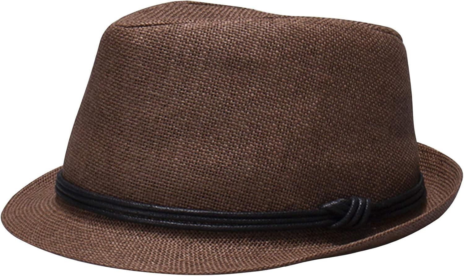 Легкая мужская соломенная шляпа-федора Levi's, Brown Straw
Легкая мужская соломенная шляпа-федора Levi's, Brown Straw