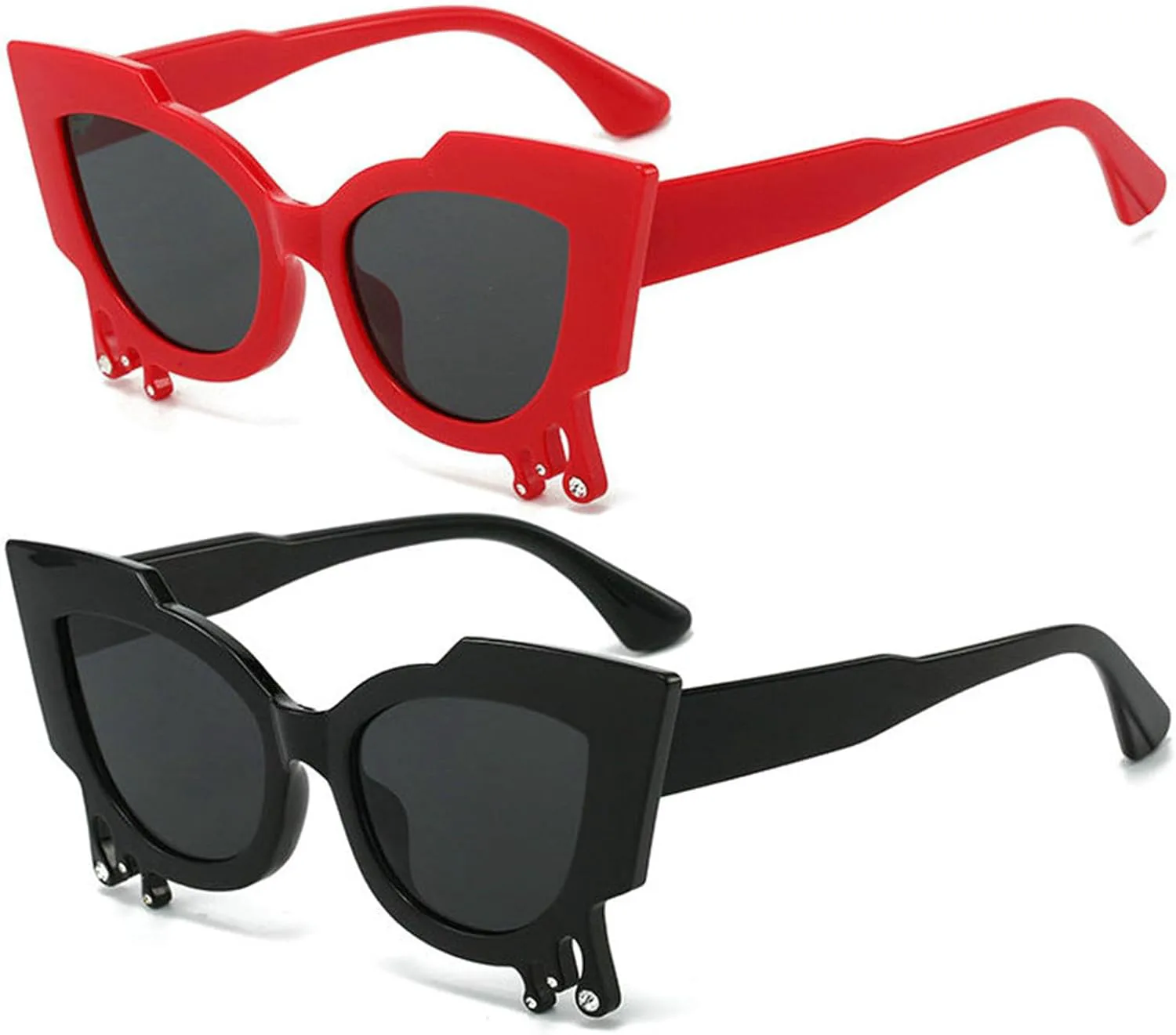 Солнцезащитные очки Willochra Cat Eye Funny Women Sunglasses Vintage Square Crystal Rhinestone Sparkling Bejewelled Sunglasses Costume Party, 2pcs-black&red
Солнцезащитные очки Willochra Cat Eye Funny Women Sunglasses Vintage Square Crystal Rhinestone Sparkling Bejewelled Sunglasses Costume Party, 2pcs-black&red
