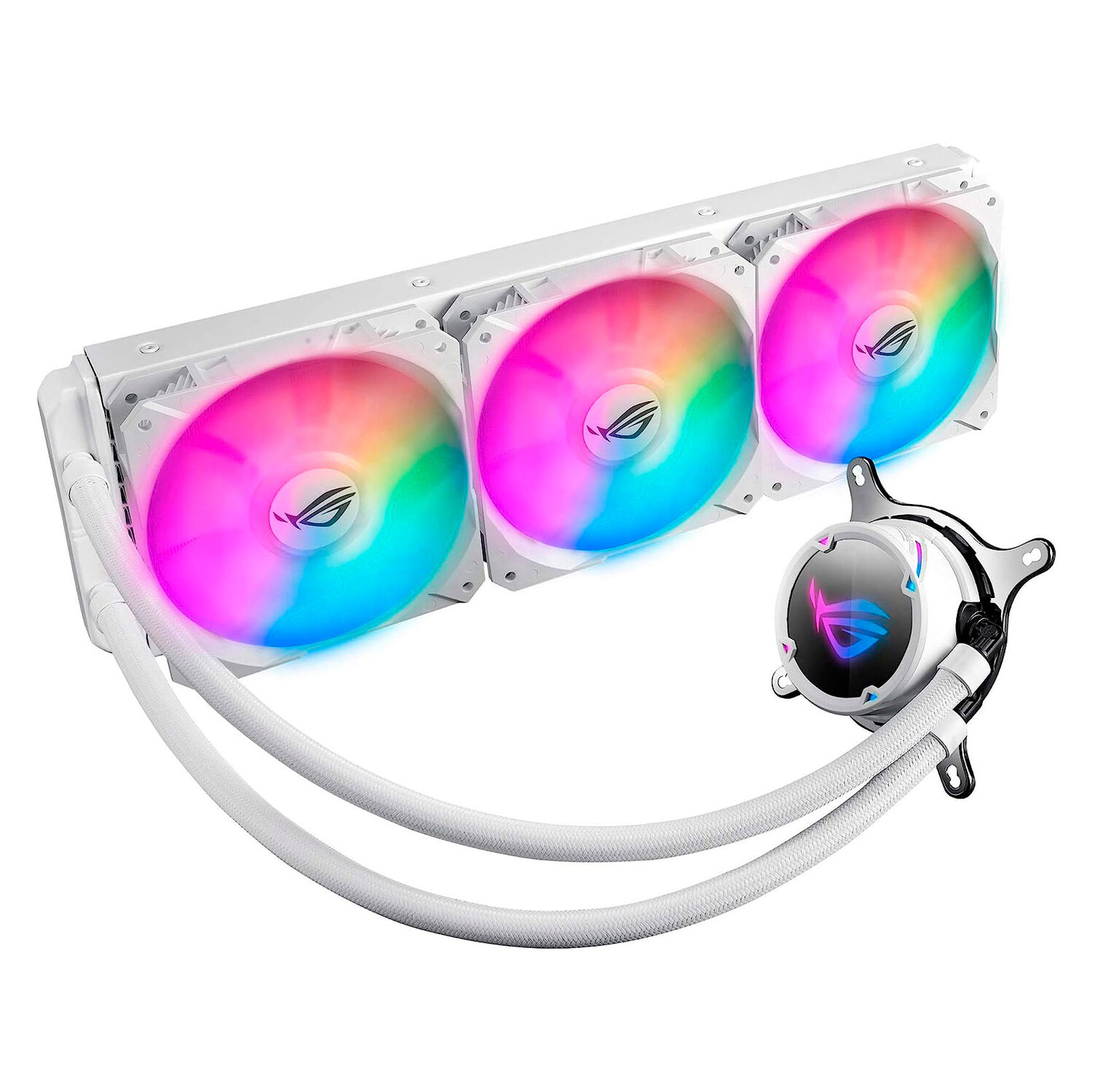 Система водяного охлаждения Asus ROG Strix LC 360 RGB, белый
Система водяного охлаждения Asus ROG Strix LC 360 RGB, белый