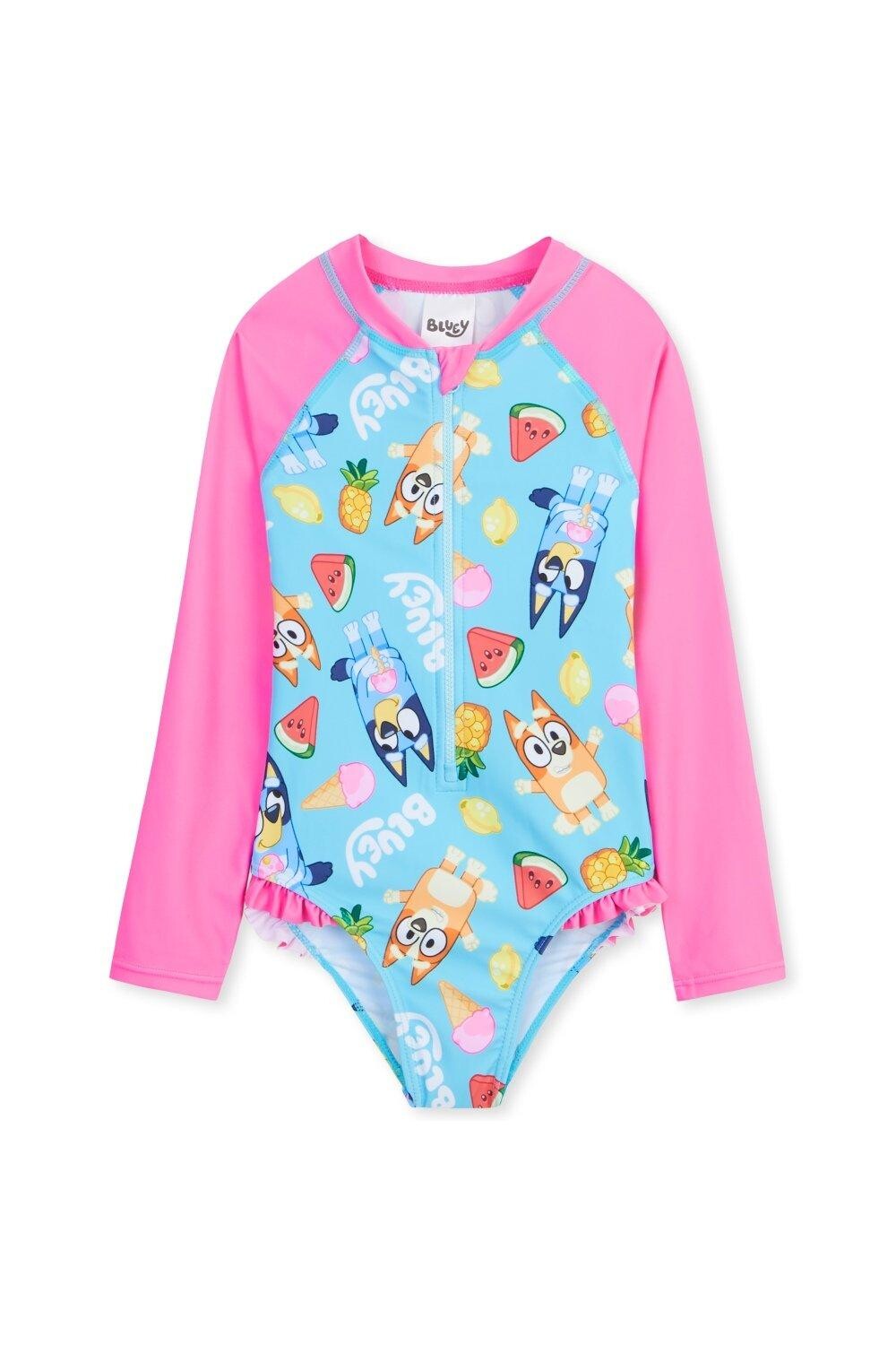 Цельный купальник Bluey, мультиколор
Цельный купальник Bluey, мультиколор