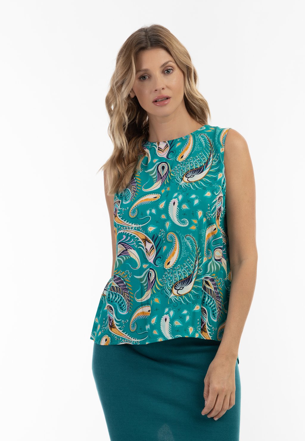 Топ ÄRMELLOS - Blouse usha, синий
Топ ÄRMELLOS - Blouse usha, синий