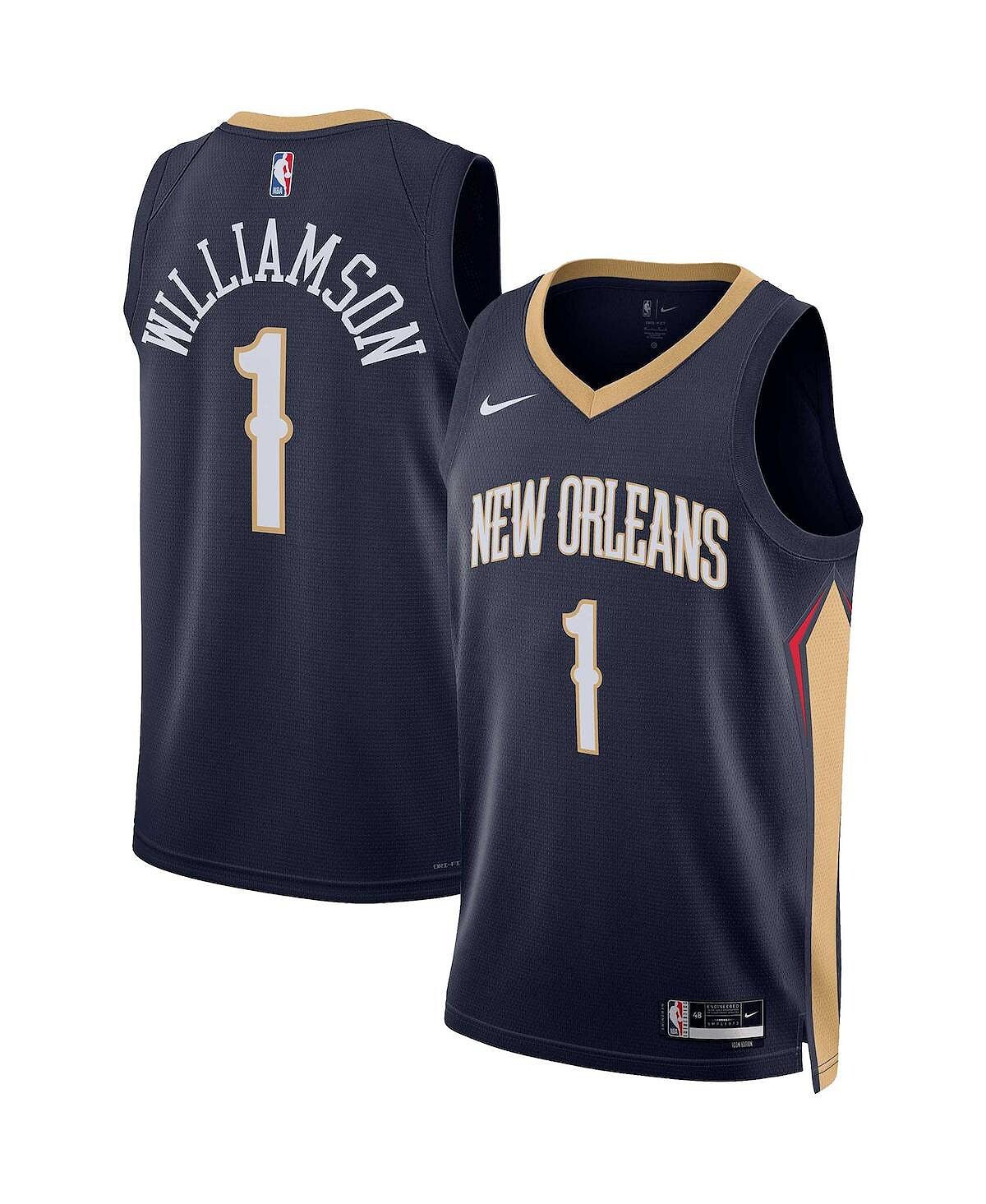 Мужская футболка zion williamson navy new orleans pelicans 2022/23 swingman - icon edition Nike, синий
Мужская футболка zion williamson navy new orleans pelicans 2022/23 swingman - icon edition Nike, синий