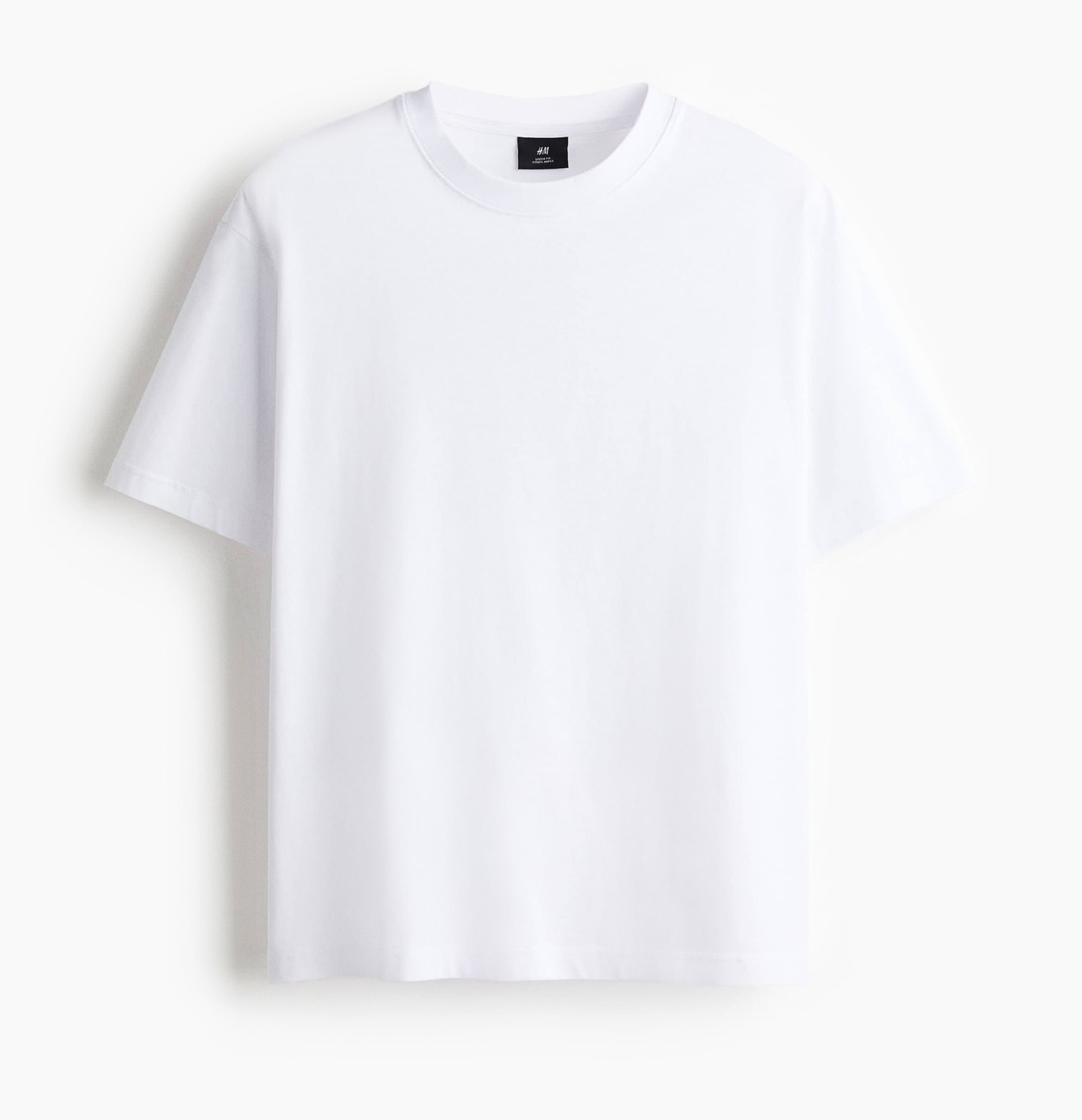 Футболка H&M Loose Fit, белый
Футболка H&M Loose Fit, белый