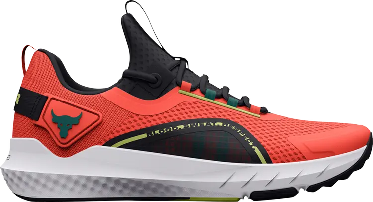 Кроссовки Under Armour Project Rock BSR 3 After Burn Black, красный 
Кроссовки Under Armour Project Rock BSR 3 After Burn Black, красный