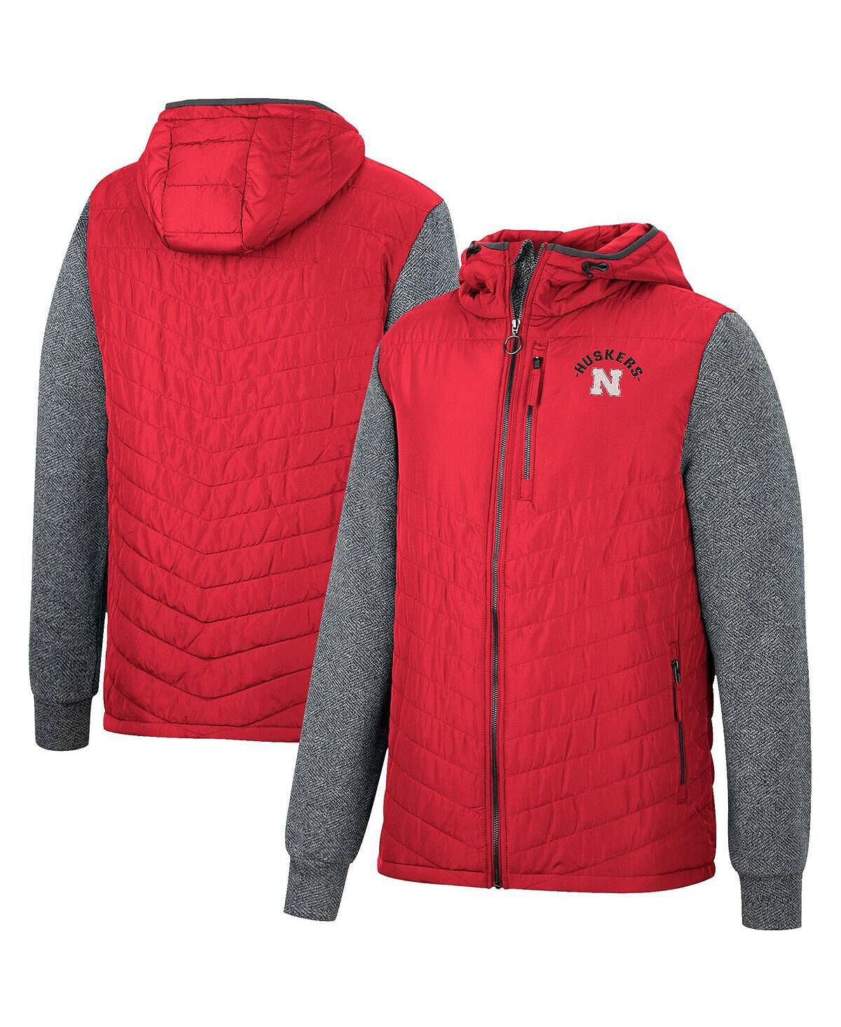 Мужская алая, темно-серая толстовка с капюшоном nebraska huskers course с молнией во всю длину в елочку Colosseum, мульти
Мужская алая, темно-серая толстовка с капюшоном nebraska huskers course с молнией во всю длину в елочку Colosseum, мульти