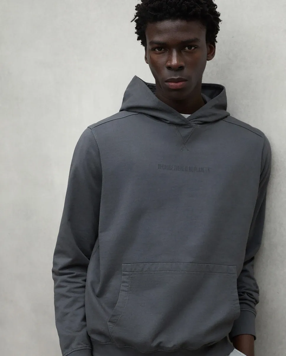 Мужская толстовка с капюшоном и карманом-кенгуру Ecoalf, темно-серый
Мужская толстовка с капюшоном и карманом-кенгуру Ecoalf, темно-серый