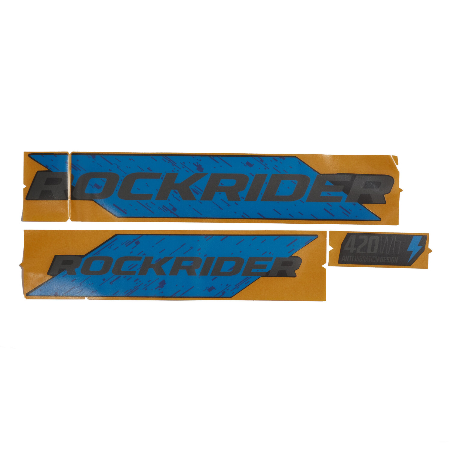 Наклейка на батарею E-ST 500 синяя ROCKRIDER 
Наклейка на батарею E-ST 500 синяя ROCKRIDER