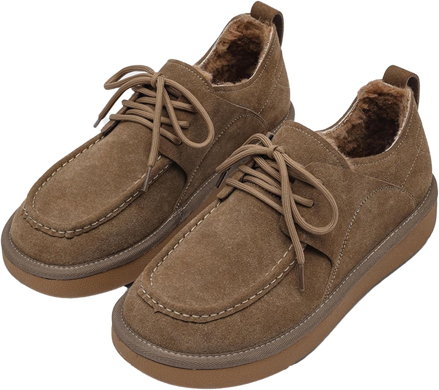 Мужские замшевые лоферы ENOEGMSD с шнуровкой, теплой подкладкой, удобные, без застежки, с 2 отверстиями, круглым носком, на плоской подошве, зимние, ручной работы, кожаные, противоскользящие, для работы и улицы, коричневый
Мужские замшевые лоферы ENOEGMSD с шнуровкой, теплой подкладкой, удобные, без застежки, с 2 отверстиями, круглым носком, на плоской подошве, зимние, ручной работы, кожаные, противоскользящие, для работы и улицы, коричневый