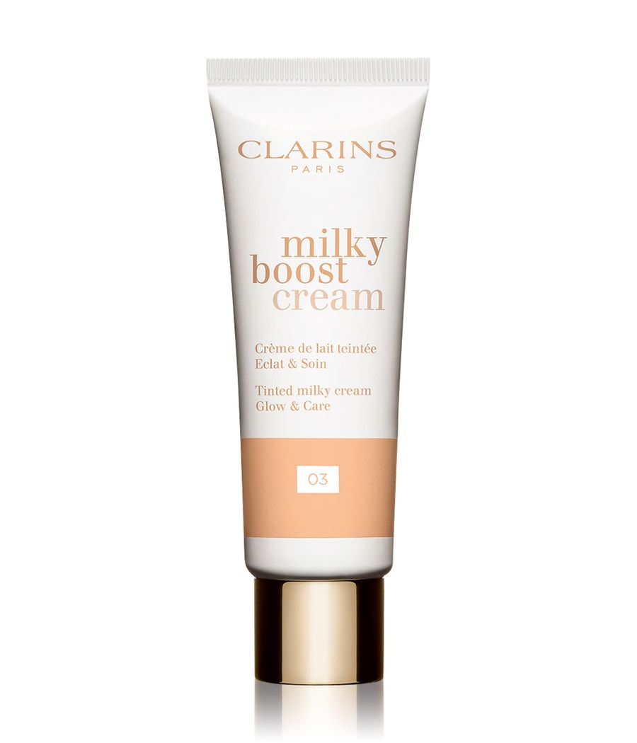 Кремовая основа CLARINS Milky Boost Cream Tinted Milky Cream Glow & Care, Nr. 03 - Milky Cashew, 45 ml
Кремовая основа CLARINS Milky Boost Cream Tinted Milky Cream Glow & Care, Nr. 03 - Milky Cashew, 45 ml