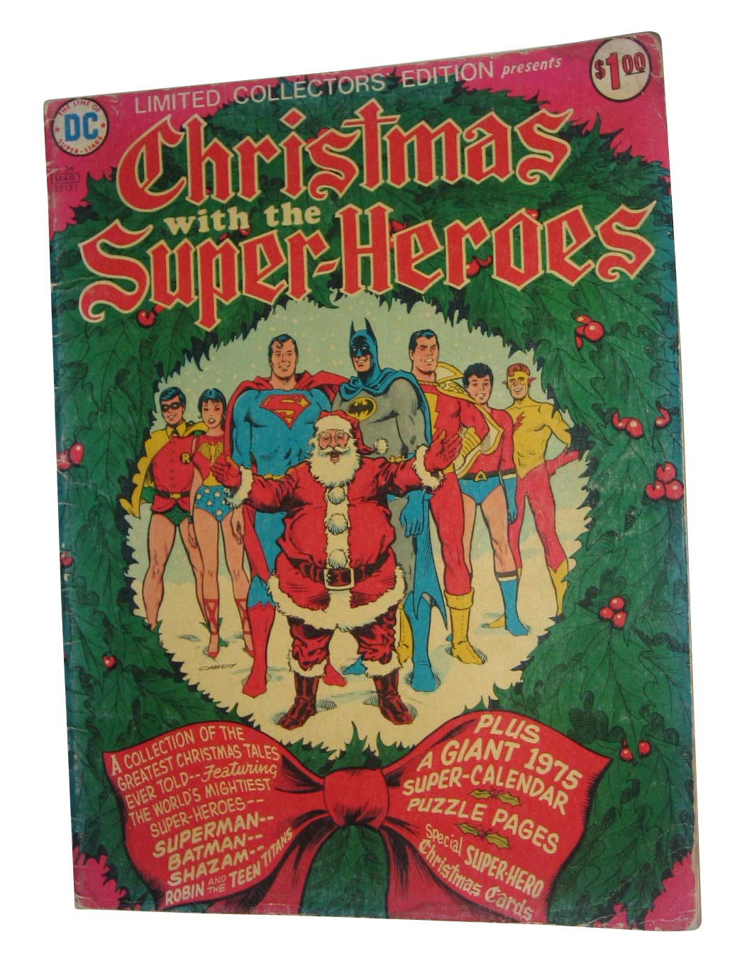 Christmas with the Super-Heros (1975 Limited Collectors' Edition) (The Line of DC Super-Stars) (DC Comics)
Christmas with the Super-Heros (1975 Limited Collectors' Edition) (The Line of DC Super-Stars) (DC Comics)