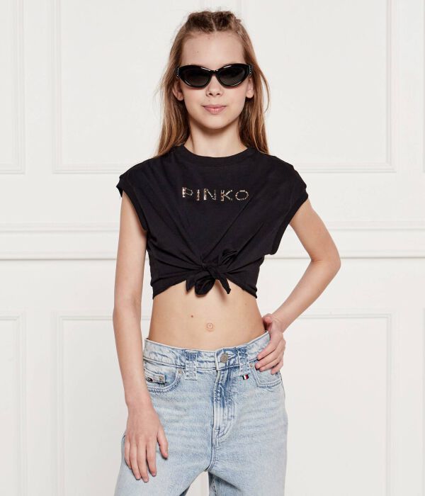 Футболки Cropped fit Pinko Up, черный
Футболки Cropped fit Pinko Up, черный