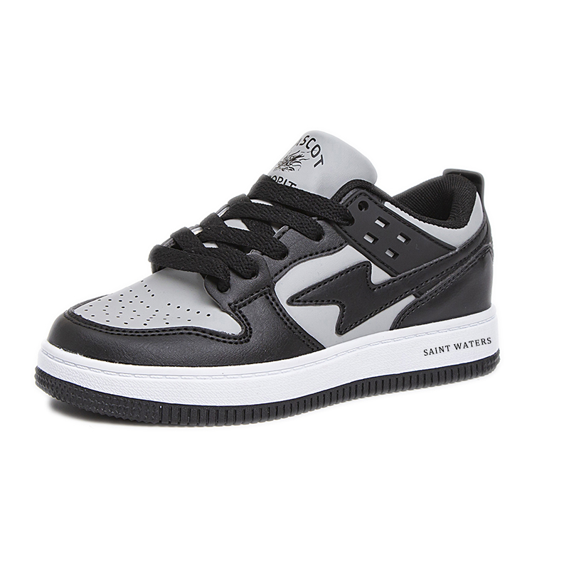 Детские кроссовки для скейтбординга с противоскользящим покрытием и низким верхом для детей от 3 до 7 лет SAINT WATERS, черный/серый
Детские кроссовки для скейтбординга с противоскользящим покрытием и низким верхом для детей от 3 до 7 лет SAINT WATERS, черный/серый