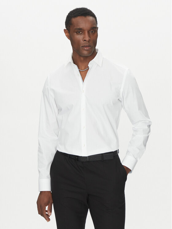 Рубашка облегающего кроя Koey 50539766 Hugo, белый
Рубашка облегающего кроя Koey 50539766 Hugo, белый