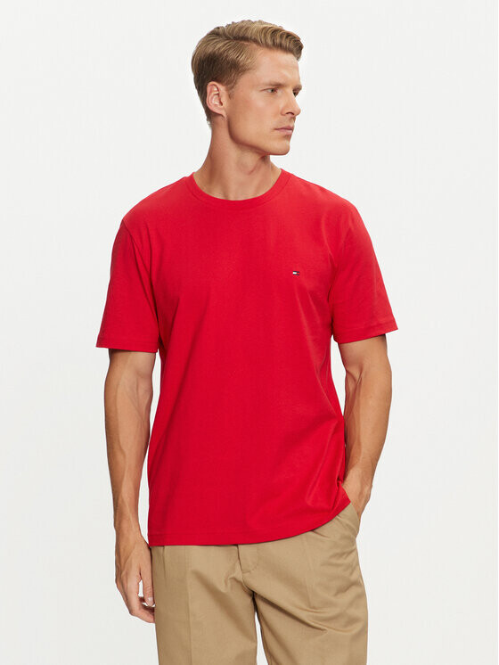 Футболка стандартного кроя Tommy Hilfiger, красный 
Футболка стандартного кроя Tommy Hilfiger, красный