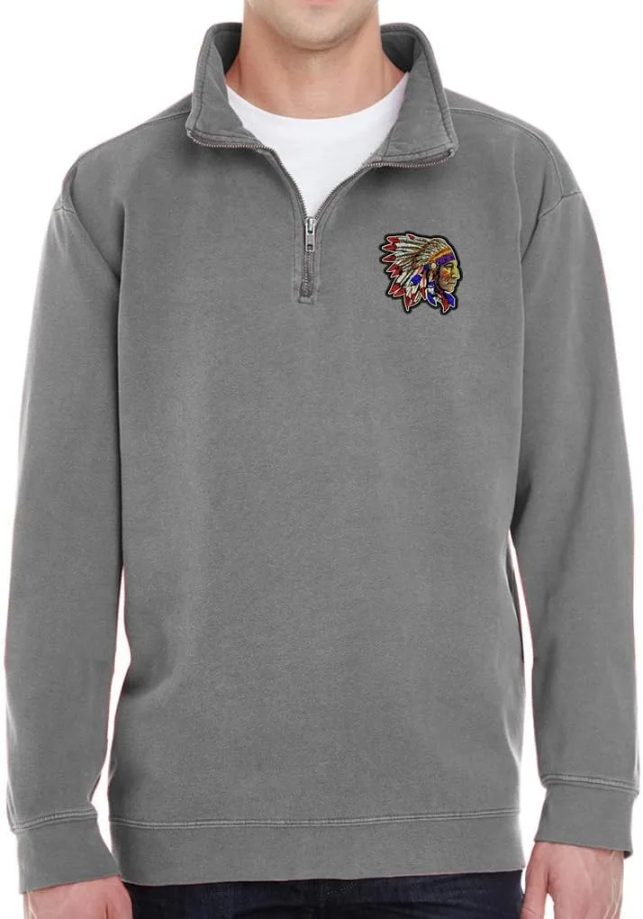 Мужская толстовка Big Chief с нашивкой и молнией на четверть Buy Cool Shirts
Мужская толстовка Big Chief с нашивкой и молнией на четверть Buy Cool Shirts