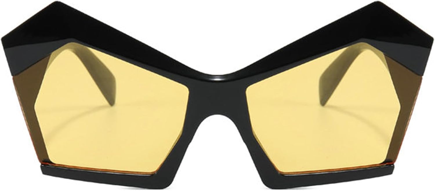 Солнцезащитные очки "кошачий глаз" большого размера для женщин, винтажные, с большими многоугольными линзами, квадратные, черные; солнцезащитные очки для мужчин, многоугольные, с защитой от УФ-излучения UV400 helena, C2
Солнцезащитные очки "кошачий глаз" большого размера для женщин, винтажные, с большими многоугольными линзами, квадратные, черные; солнцезащитные очки для мужчин, многоугольные, с защитой от УФ-излучения UV400 helena, C2