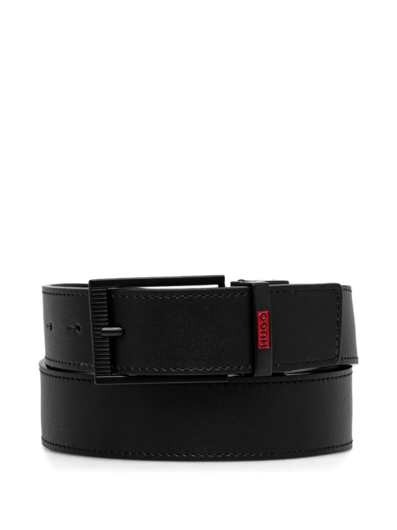 Ремень со сменной пряжкой HUGO, черный
Ремень со сменной пряжкой HUGO, черный