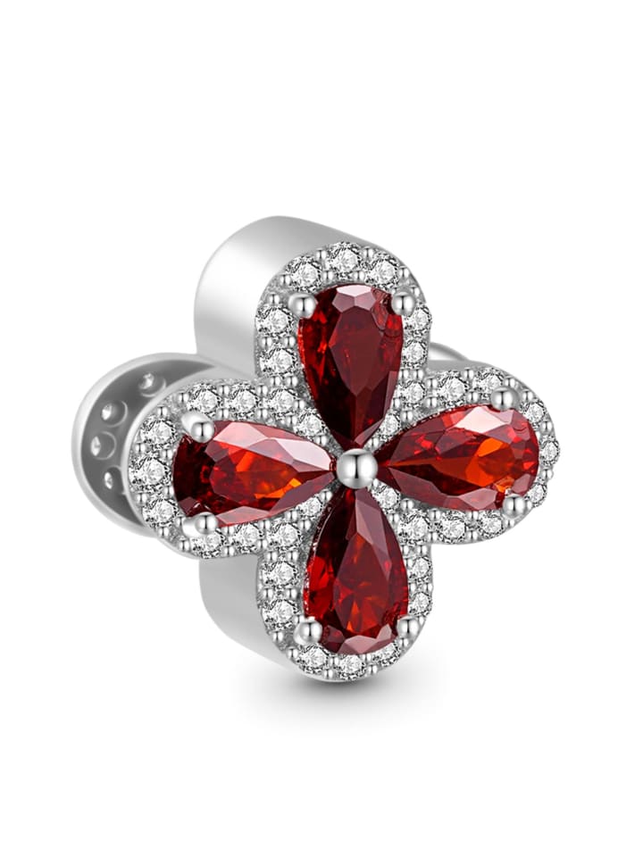 GNOCE Серебряный кулон в виде клевера, январь
GNOCE Серебряный кулон в виде клевера, январь