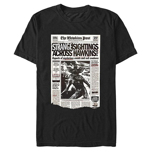 Футболка с принтом Big & Tall Strange Sightings Across Hawkins Licensed Character
Футболка с принтом Big & Tall Strange Sightings Across Hawkins Licensed Character