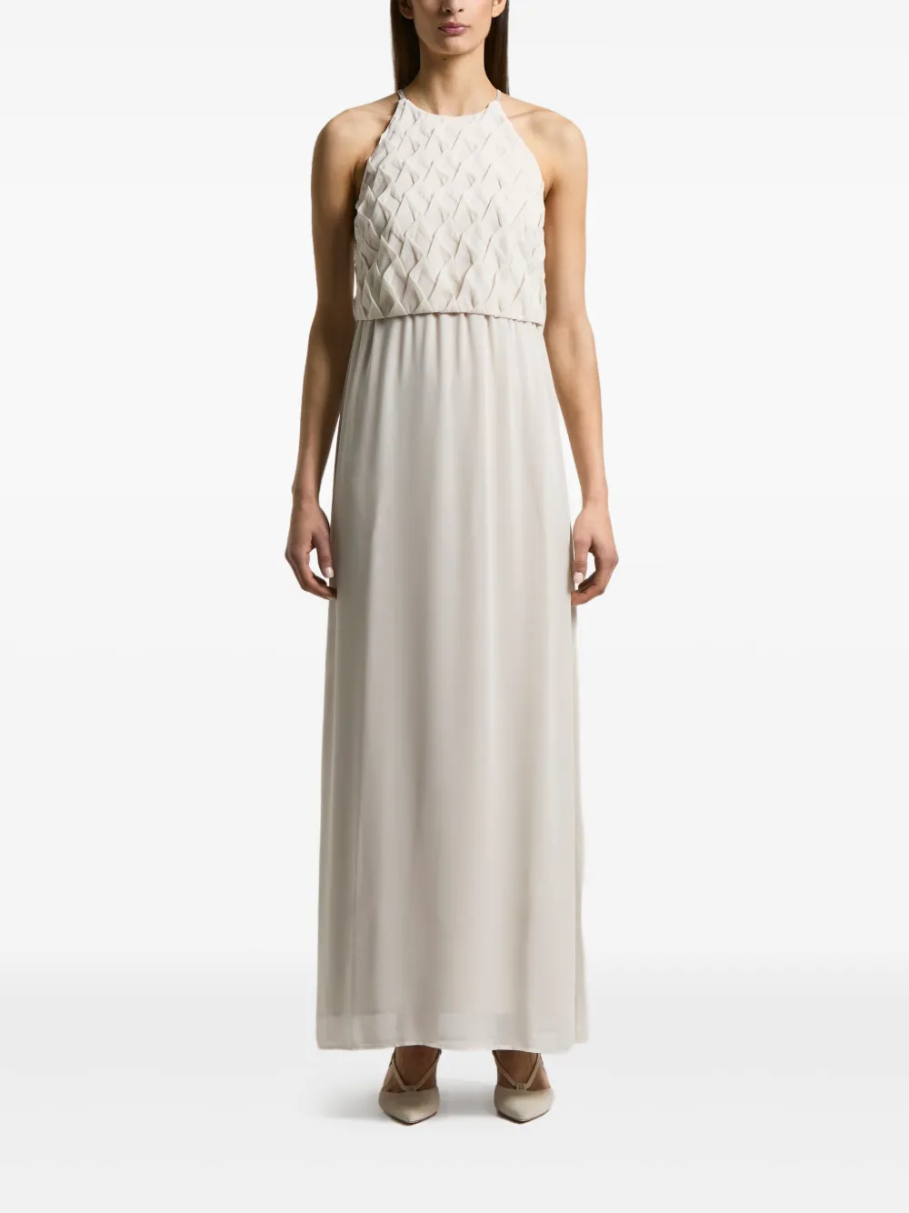 Платье макси со складками Peserico, серый
Платье макси со складками Peserico, серый