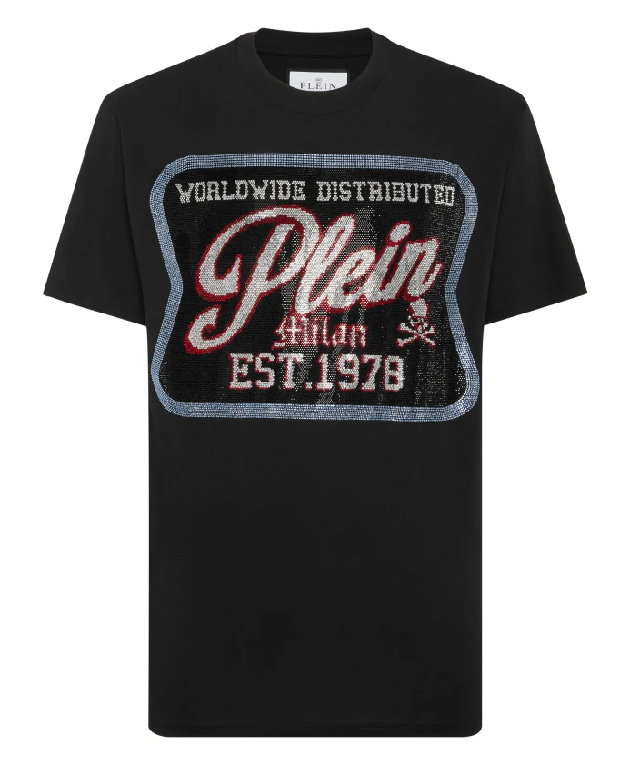 Футболка с круглым вырезом и нашивкой Milan Philipp Plein, черный
Футболка с круглым вырезом и нашивкой Milan Philipp Plein, черный