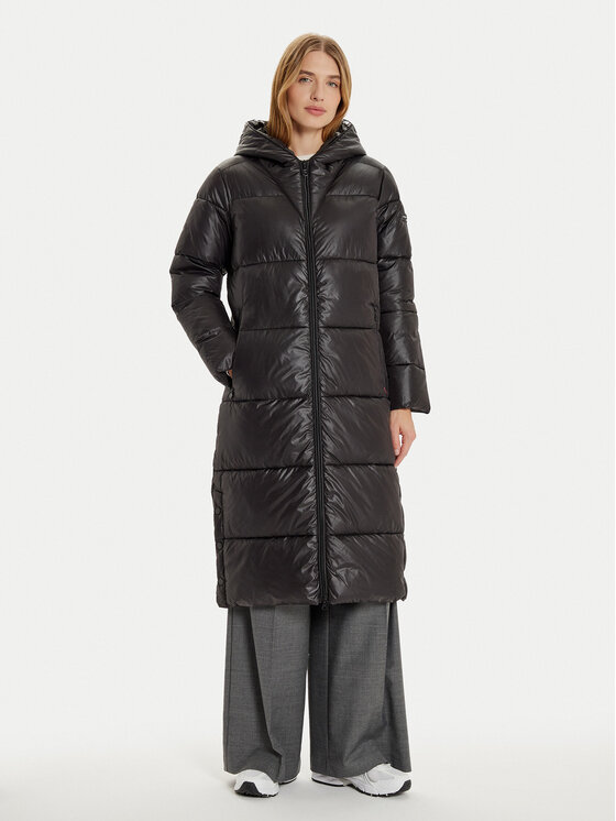 Пуховик стандартного кроя Frieda & Freddies, черный 
Пуховик стандартного кроя Frieda & Freddies, черный