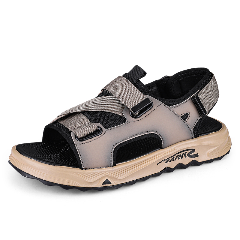 LONGYING Пляжные сандалии мужские серые/песочные, цвет Sand
LONGYING Пляжные сандалии мужские серые/песочные, цвет Sand