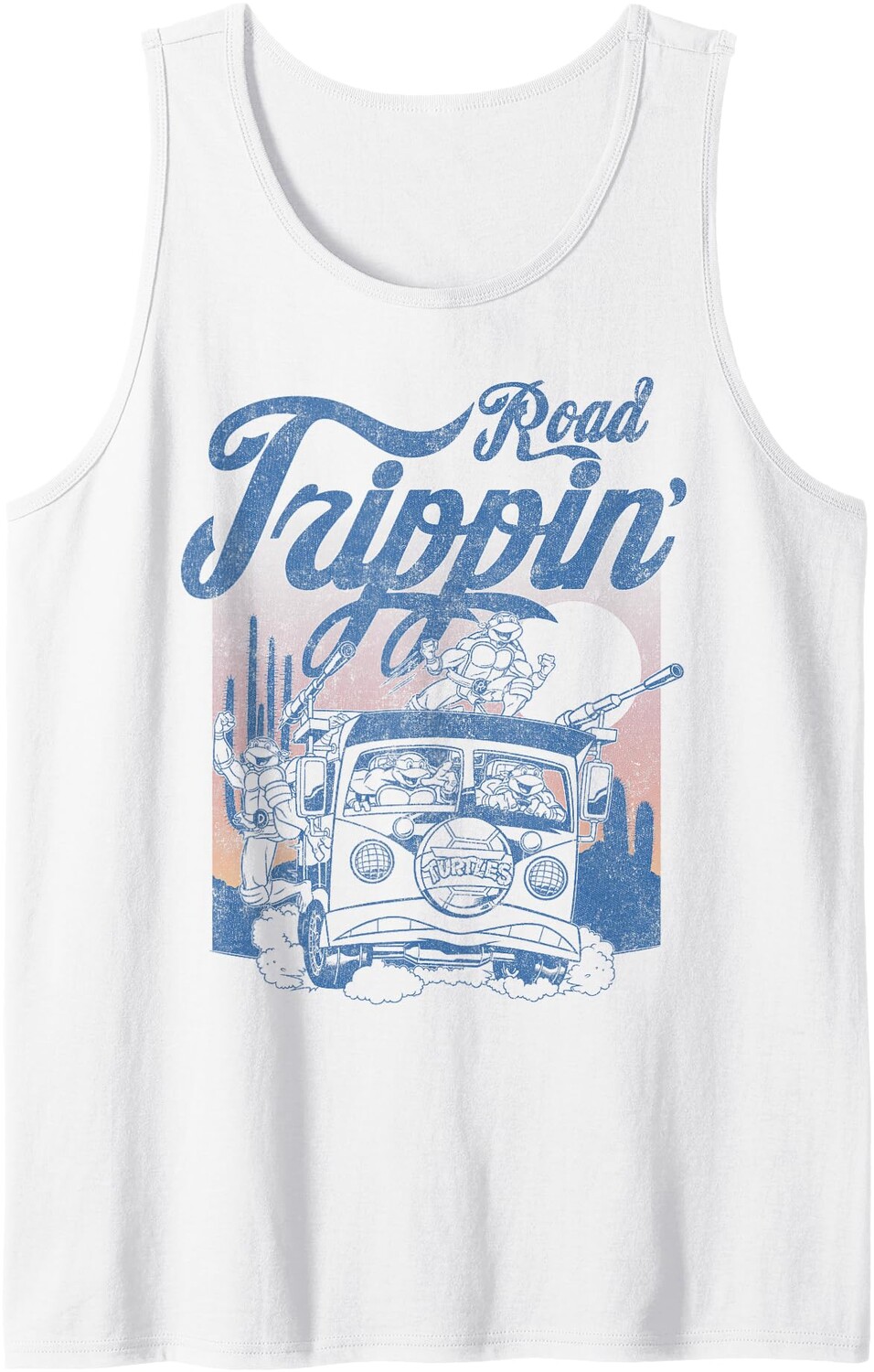 Мужская майка Teenage Mutant Ninja Turtles Vintage Road Squad, белый
Мужская майка Teenage Mutant Ninja Turtles Vintage Road Squad, белый